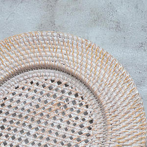 Prix d'usine Premium Vietnam Rotin Plaques Élégant Naturel Seagrass Chargeurs En Gros Ensemble Écologique - Product Image 5