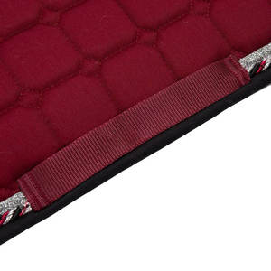 Tapis de selle de cheval 100% coton | Équipement équestre anglais antidérapant réglable de haute qualité en grandes tailles - Product Image 4