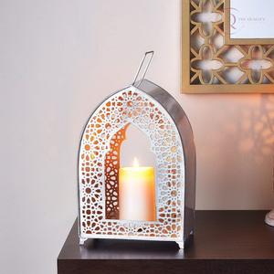 Elegante Portavelas de Metal Decorativo para Decoración del Hogar |   Mejora el Interior con la Luz de una Vela - Product Image 2