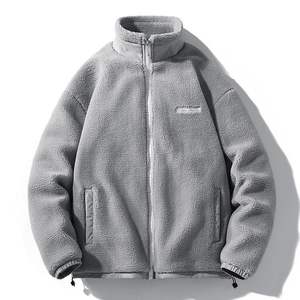 High Quality Custom Polar Fleece Zipper Oversized Hoodie 100% Cotton Digital Printing 3D Embroidery Logo <b>Streetwear</b> Men - Product Image 2