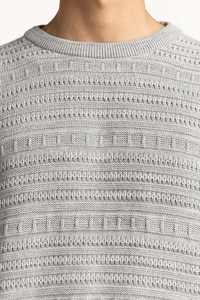 Venta directa de fábrica Precio razonable Ajuste cómodo Hombres Suéter de punto Logotipo personalizado Hombres Suéter de punto - Product Image 3