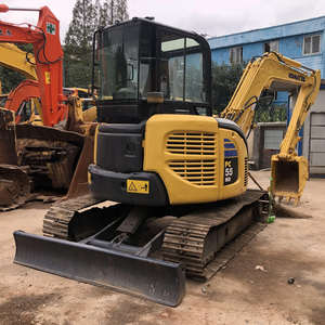 Made in Japan Komatsu PC55 Used Excavator Original 5 Ton Mini Used Komatsu PC55MR Excavator in Shanghai - Product Image 1