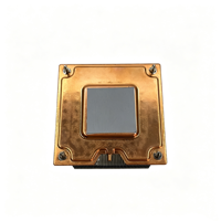 Pendingin CPU Pasif LGA115X 135W TDP Heatsink Ruang Uap 90x90x25.5mm untuk Motherboard Server Intel 1U Persegi