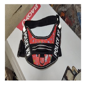 Arnés para Perro de Doble Capa Ajustable de Nylon de Lujo con Estampado Colorido, Cómodo y Personalizable, Collar para Perro con Cierre - Product Image 1