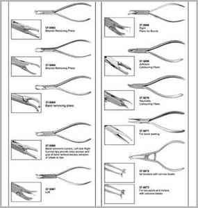 ชุดคีมจัดฟันสแตนเลสอุปกรณ์ทันตกรรมสำหรับคลินิก - Product Image 6