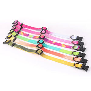 Collar personalizado de la mejor calidad para mascotas, Correa con Material de poliéster brillante, juego de correa ajustable y duradera - Product Image 6