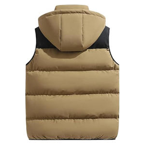 แจ็คเก็ตผู้ชายทำด้วยผ้าขนสัตว์กันน้ำระบายอากาศได้ดีมีซิปตกแต่งแบบวินเทจ - Product Image 2