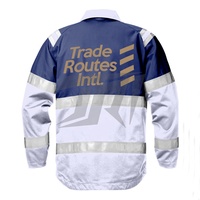 Chaqueta de seguridad para minería, chaquetas de trabajo industriales personalizadas con características reflectantes, impermeables y duraderas