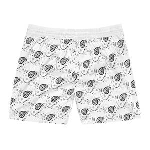 Pantalones cortos de playa de secado rápido para hombre de verano de alta calidad OEM logotipo personalizado transpirable color sólido estilo liso diseño de calle principal - Product Image 1