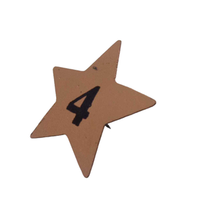 Impresionante Vela decorativa de hierro Pin NO 4 estrella de recubrimiento en polvo de Color gris para decoración navideña hecha a mano a granel - Product Image 2