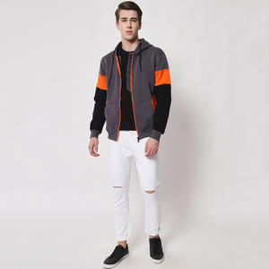 Sweat-shirt à capuche zippé pour homme de qualité supérieure, en molleton, avec cordon de serrage, coupe ample, décontracté, streetwear, vêtements d'hiver - Product Image 6