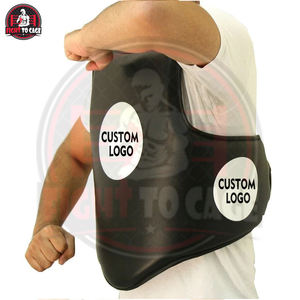 Nouveau protège-poitrine de boxe réglable tendance, haute qualité, durable pour le sparring, le Muay Thai, la sécurité sportive, entraînement de boxe en PVC - Product Image 5