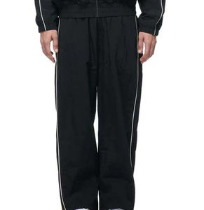 Ensemble de survêtement en nylon respirant de style 2025, coupe-vent léger, pantalon de sport deux pièces pour adultes, imprimé, saison d'automne - Product Image 4