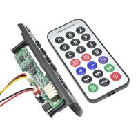 Placa decodificadora DE REPRODUCTOR DE MP3 con versión de tarjeta USB /TF para coche con función de radio FM, módulo de Audio para coche, control de volumen, reproducción/Pausa