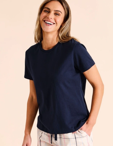 Design personnalisé femmes manches courtes col rond 100% coton pyjama ensemble multicolore deux pièces vêtements de nuit bas quantité minimale de commande-prix du Bangladesh - Product Image 6