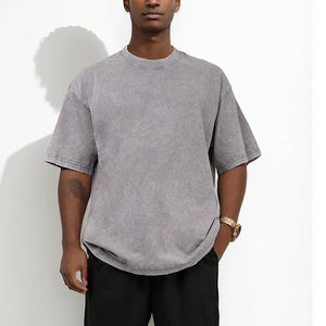 Camisetas Formales para Hombre Más Vendidas, Ropa de Verano, Personalizadas con Estampado, Tejidas en Poliéster/Algodón, Lavadas con Ácido - Product Image 5