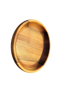 Bol en bois de noyer fait main : Vaisselle rustique et adaptée aux aliments - Product Image 3