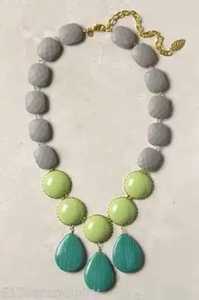 Gargantilla de Doble Capa con Cuentas de Resina, Diseño Moderno, Conjunto de Collar con Cadena de Eslabones de Lujo, Estilo Moderno para Bodas, Joyería de Moda para Mujer - Product Image 4