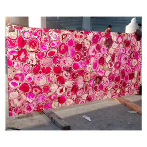 Encimera de Ágata Natural, Pared Retroiluminada Personalizada, Mesas de Comedor Únicas de Cristal, Muebles de Lujo, Mejores Precios - Product Image 4