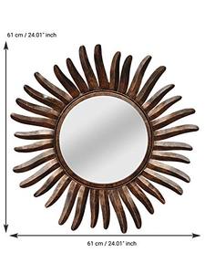 Miroirs muraux Art déco élégants fabriqués à la main avec cadre en métal de 4 à 5mm d'épaisseur pour la maison et le bureau pour l'exportation internationale en vrac - Product Image 2