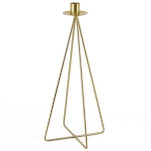Candelabro Vintage de Metal Dorado con Mango, Portavelas para Mesa de Comedor, Centro de Mesa para Bodas y Decoración Rústica - Product Image 6