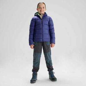 แจ็กเก็ตปลาปักเป้าสีฟ้าสุดหรูสำหรับผู้ใหญ่ชุดฤดูหนาวของเด็กพร้อมฮู้ดและซิปปิดสไตล์ลำลอง2025 - Product Image 2