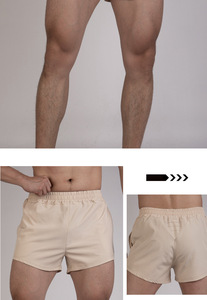 Pantalones cortos deportivos tamaño EE. UU. Verano secado rápido 100% poliéster bolsillo lateral deportes gimnasio baloncesto Fitness maratón pantalones cortos para correr para hombres - Product Image 5