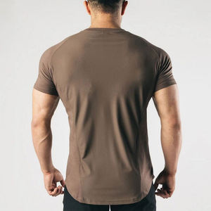 T-shirt pour homme 100% coton écologique personnalisé 350g respirant demi-manches couleur noire - Product Image 3