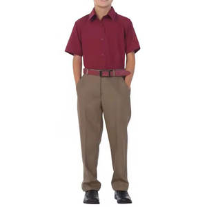 Uniforme scolaire pour garçon, chemise et pantalon légers pour une utilisation quotidienne et les activités scolaires - Product Image 1