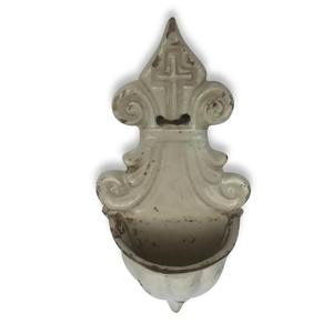 Macetero de pared de Metal galvanizado, conjunto de 2 macetas de pared colgantes de estilo granja para decoración de suelo de jardín - Product Image 6