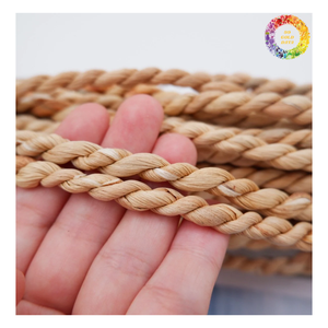 Proveedor superior Cuerda trenzada de jacinto de agua tejida seca para tejer, Cuerda de material de jacinto de agua trenzada cruda de 99 GD - Product Image 2