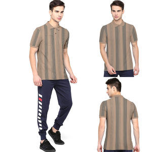 Polos de algodón de talla grande para hombre con bordado personalizado de alta calidad, manga corta de verano, Color sólido, informal, transpirable, venta al por mayor - Product Image 5