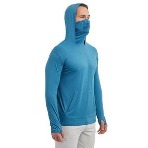 Chemises de pêche à capuche légères 180 g/m², 92 % polyester, 8 % élasthanne, 100 % polyester, séchage rapide - Product Image 3