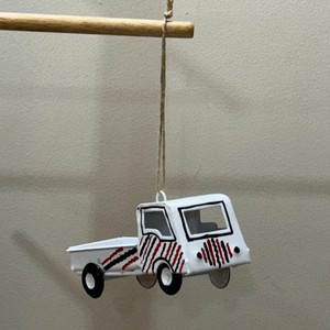 Red Gypsy Car Metal Alta calidad Árbol de Navidad Adorno colgante Decoración para el hogar Decoración de Navidad - Product Image 6