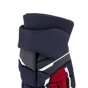 Gants de hockey sur glace légers, respirants et très demandés, avec fermeture à pression réglable en cuir et fibre de carbone pour l'entraînement sportif - Product Image 6