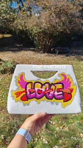 2025 Style dames fête sacs de soirée Satin femmes perlé porte-monnaie perlé portefeuille - Product Image 4