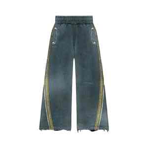 Survêtement évasé en impression numérique pour hommes, meilleur design, top tendance, survêtement évasé respirant pour hommes - Product Image 3