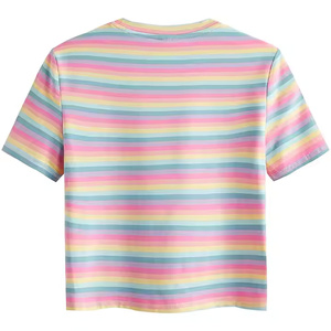 Haut court d'été de haute qualité pour femmes avec manches courtes Nouveau design Vente chaude en gros Prix bas quantité minimale de commande - Product Image 4