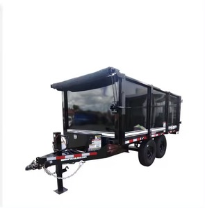 Top Quality 4 Wheel 3-10 Ton Agriculture <b>Farm</b> <b>Trailer</b>/ Tipping Dump <b>Trailer</b> in Stock/ Tractor Equipment - Product Image 3