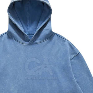Low Price Best <b>Sale</b> Acid Pullover <b>Washed</b> Distressed Hoodies Custom Made Acid <b>Washed</b> Thermal Distressed Hoodies - Product Image 6