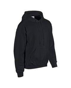 Sweat à capuche unisexe en denim d'hiver personnalisé OEM 500 g/m² 100 % coton à manches longues avec logo imprimé personnalisé coupe classique - Product Image 4