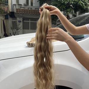 เครื่องต่อผมมนุษย์เวียดนามผมลอนคู่สีเปียโน - Product Image 5