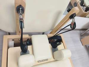 Sistema de Pilates Reformer Clásico Beige para Ejercicio en Casa, con Sistema de Resorte Resistente, Disponible en Almacén de la UE, Listo para Enviar - Product Image 4