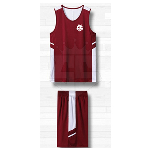 Precio al por mayor Ropa deportiva Uniforme de baloncesto 100% Poliéster Uniforme de baloncesto reversible de la mejor calidad - Product Image 3