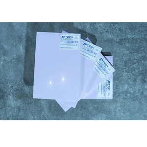 Pitech แผ่นพลาสติกพีวีซี3ชั้นตัด CNC หนา8มม. สำหรับตกแต่งกันการแปรปรวนในร่มป้ายบนผนังภายนอกอาคารมีการขึ้นรูป3ชั้น CNC-Cut - Product Image 1