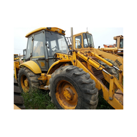 Niedrigere Arbeitszeiten Gebraucht Original jcb 4cx Bagger lader zum Verkauf mit großem Zustand Günstiger Preis zum Verkauf in Shanghai Yard