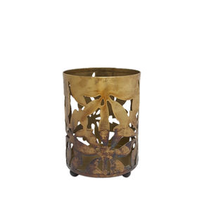 Décor à la maison bougie en fer votive couleur marron cylindre votive et bougeoir lanterne et bocaux à bougies en vrac - Product Image 2