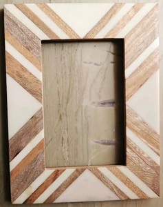 Marco decorativo indio hecho a mano, Material de madera elegante, incrustaciones de hueso Natural, resina, tarifa al por mayor, artesanía, artistas locales - Product Image 3