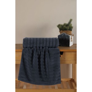 Toalla de Mano de Microalgodón de la Serie Varol Wave Premium, 50x90cm, con Diseño de Rayas Jacquard Bordadas y Tejidas, Suave para el Hogar y Niños - Product Image 3