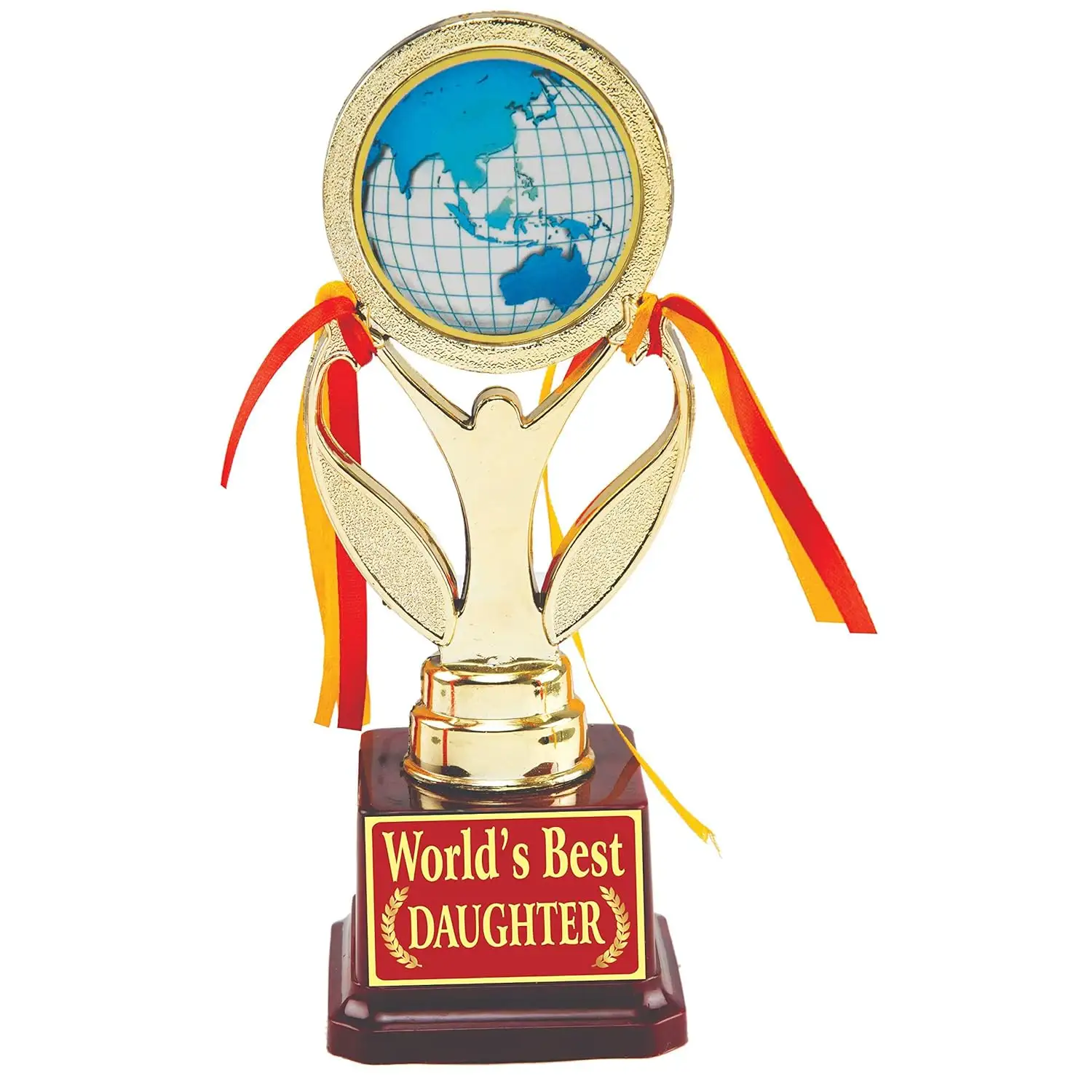 Factory Sale Super Quality Gift Awards For Best Daughter Gold Metal Trophy Of Honor With Best Selling Top Ranked